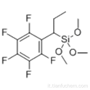 Benzene, 1,2,3,4,5-pentafluoro-6- [3- (trimetossisilil) propile] - CAS 303191-26-6
